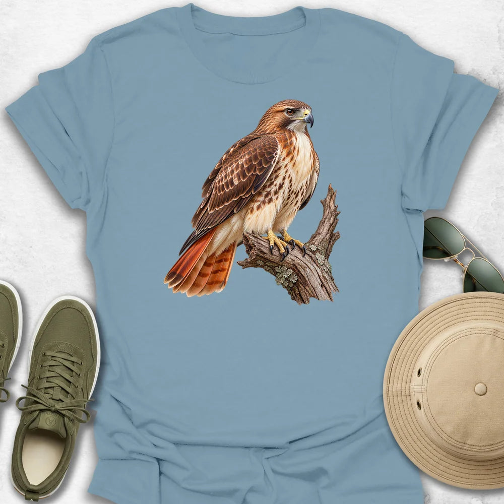 Majestic Red-Tailed Hawk T-Shirt
