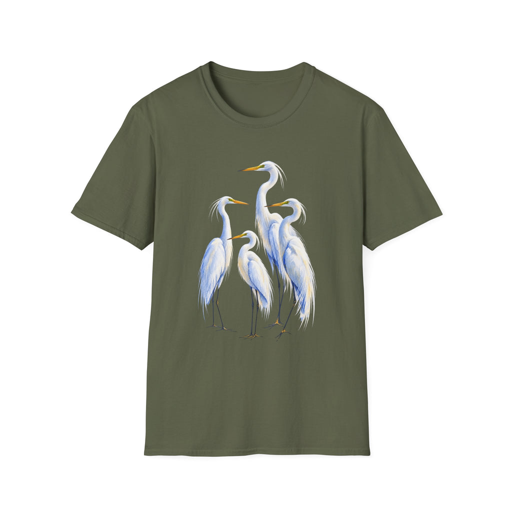 Egret Quartet T-Shirt