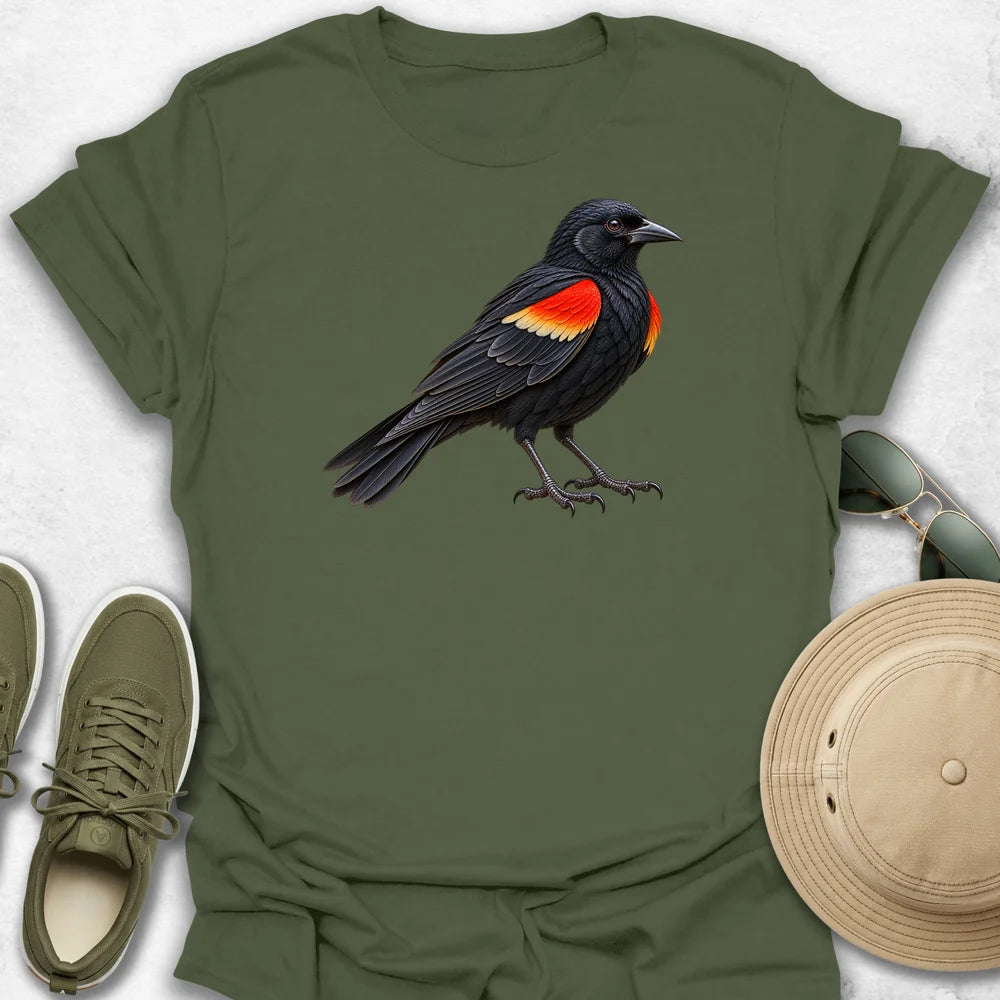 Red-Winged Blackbird T-Shirt