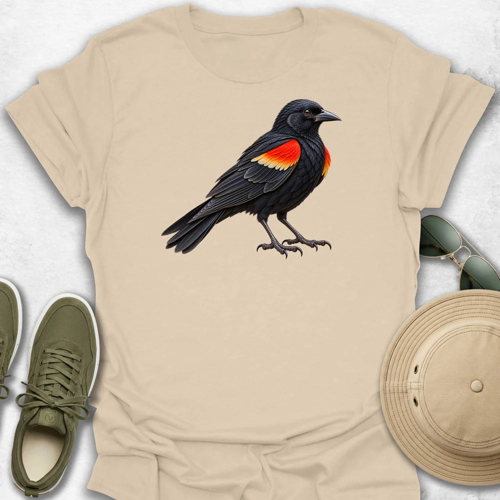 Red-Winged Blackbird T-Shirt