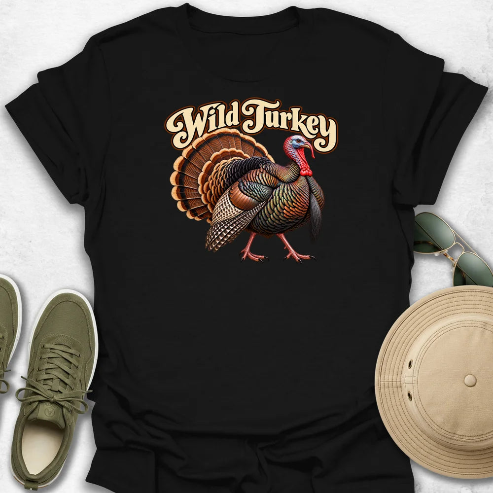 Regal Wild Turkey with Name T-Shirt