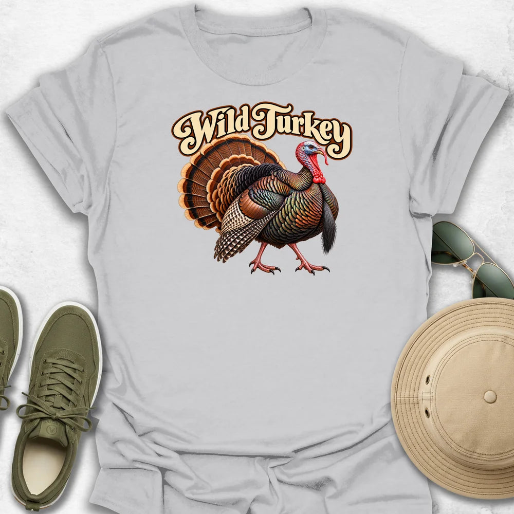 Regal Wild Turkey with Name T-Shirt