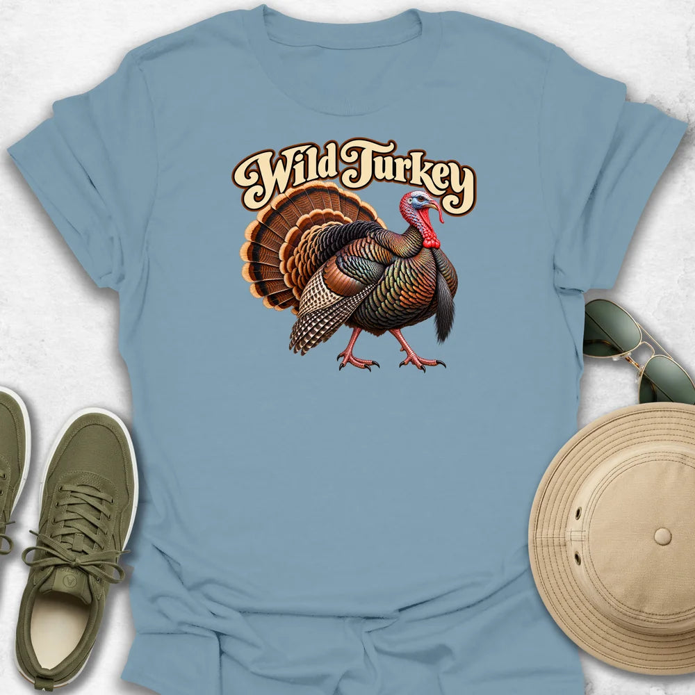 Regal Wild Turkey with Name T-Shirt