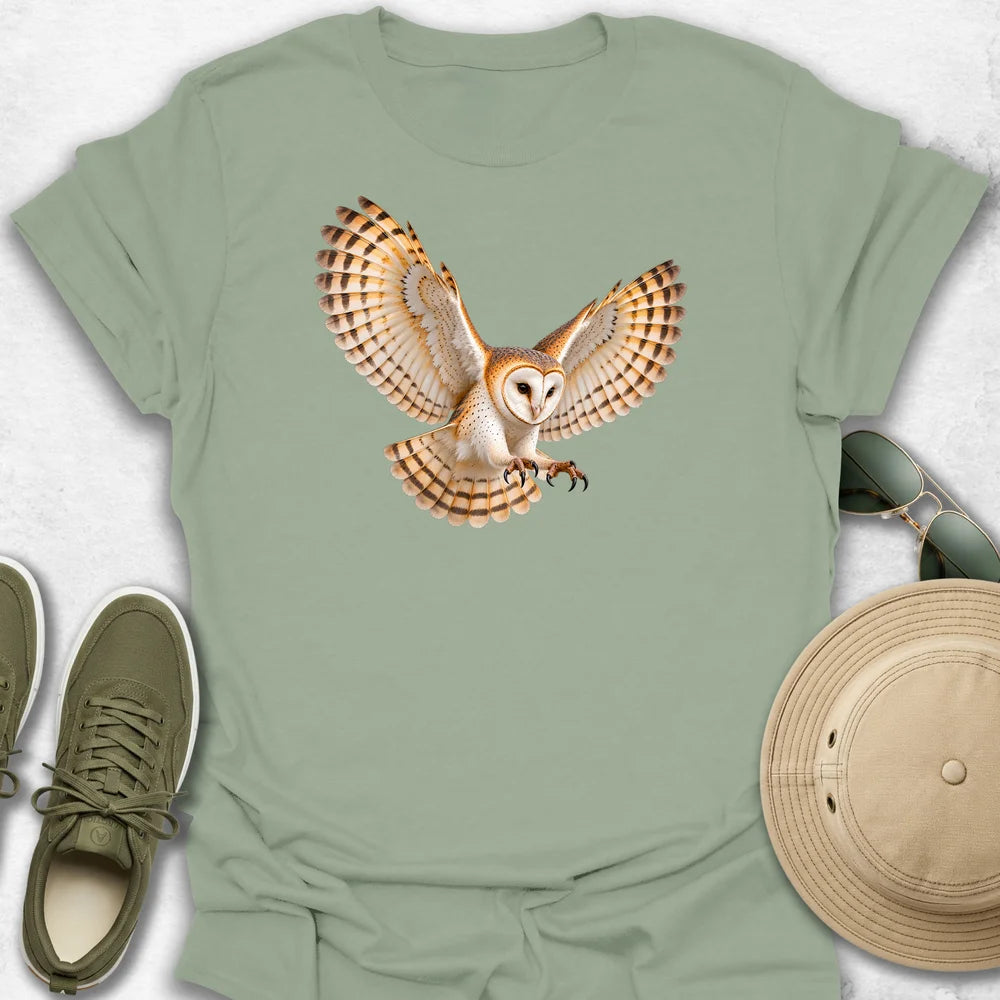 Barn Owl in Flight T-Shirt