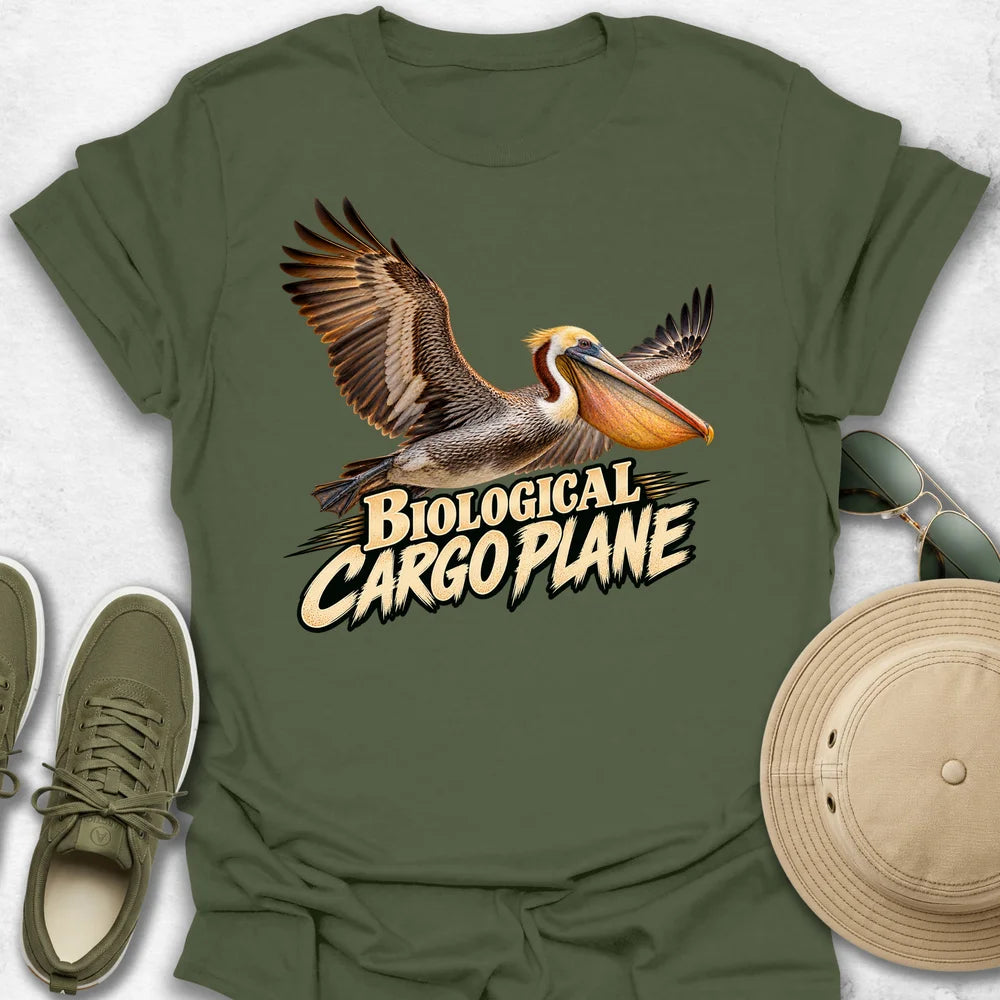 Biological Cargo Plane T-Shirt