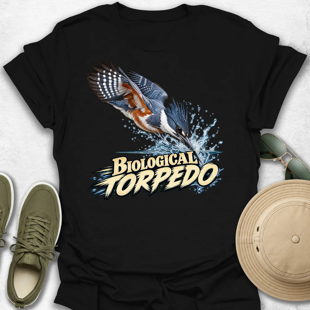 Biological Torpedo T-Shirt in Black