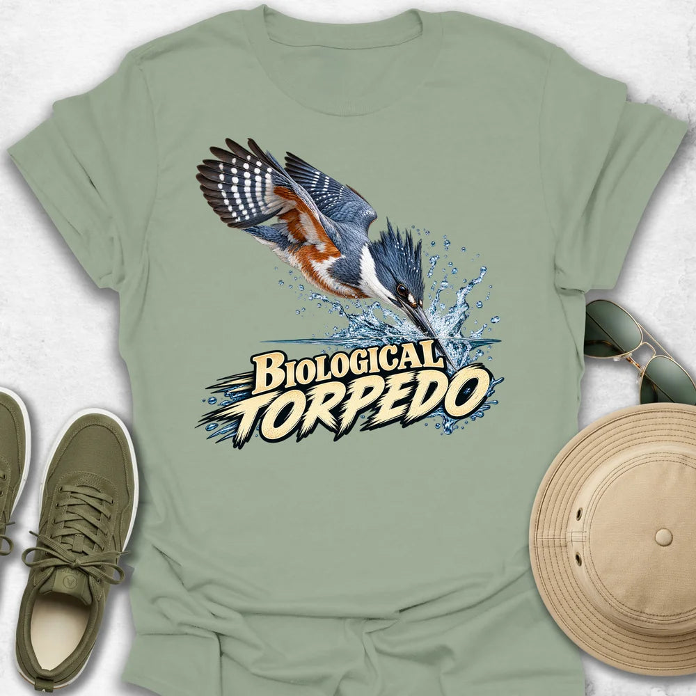Biological Torpedo T-Shirt in Sage