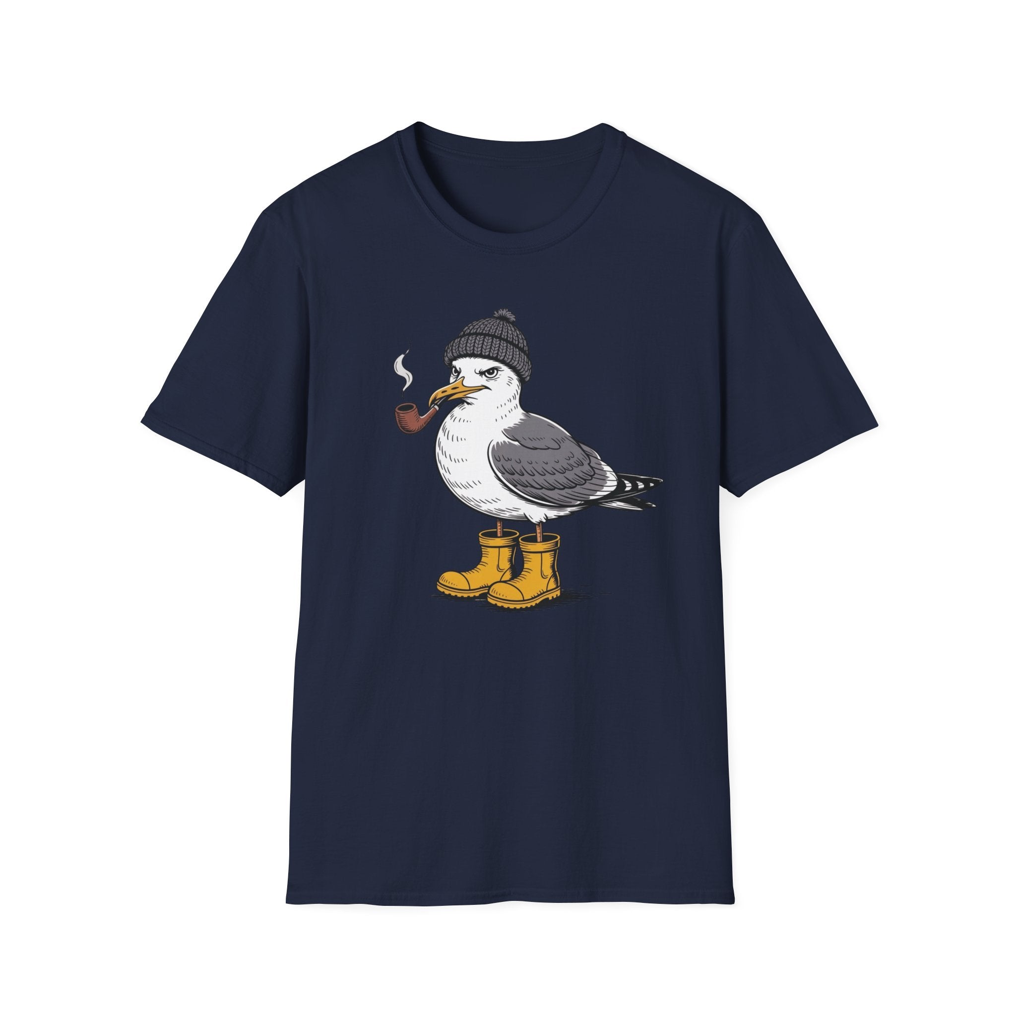 Seagull Fisherman T-Shirt