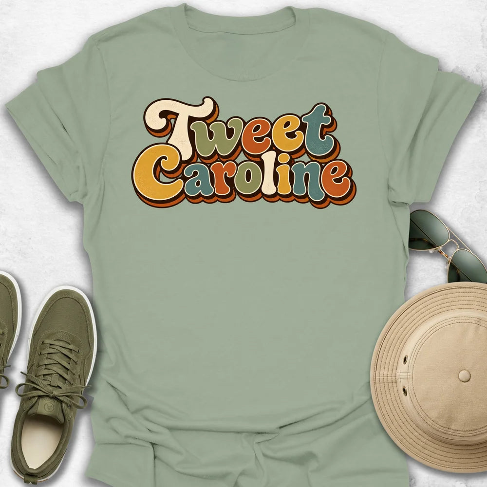 Tweet Caroline T-Shirt in Sage