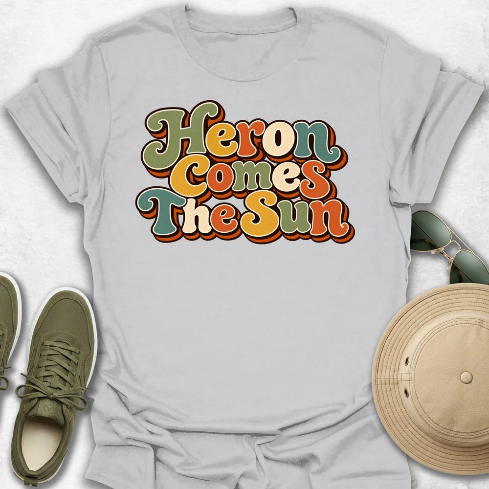 Heron Comes The Sun T-Shirt