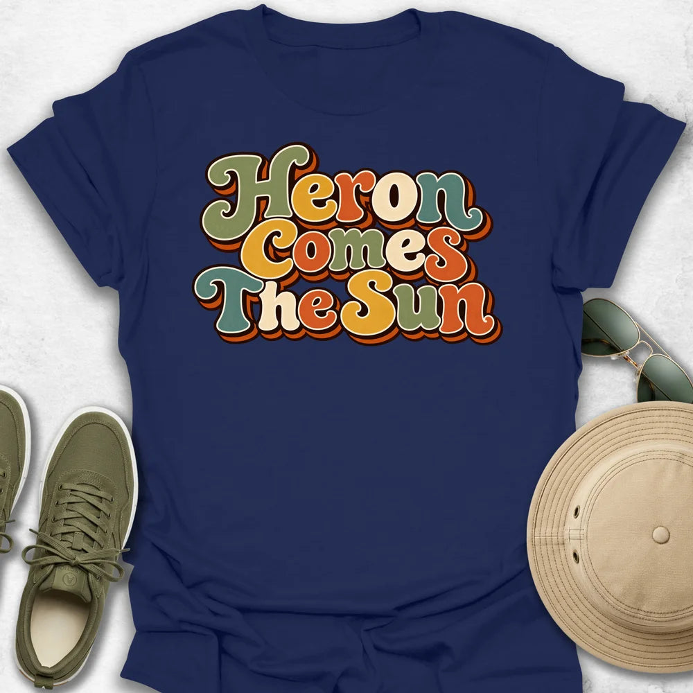 Heron Comes The Sun T-Shirt