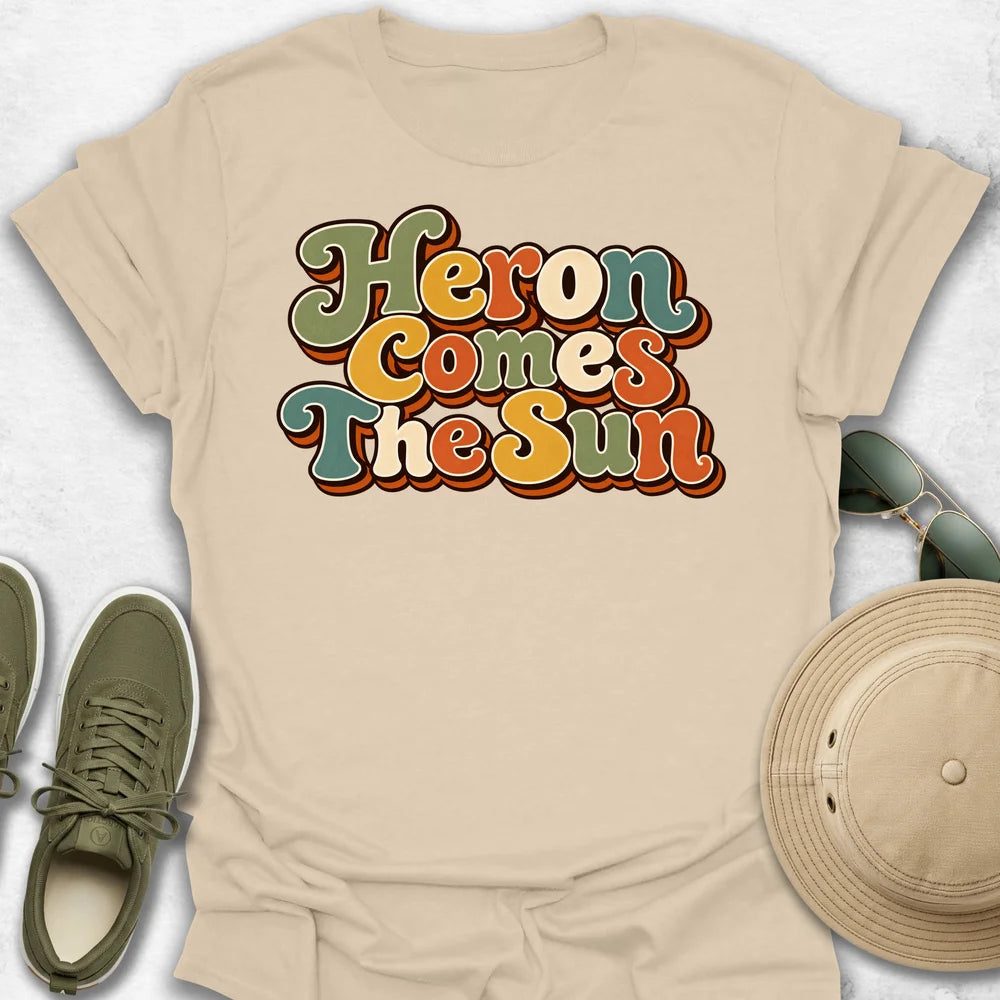 Heron Comes The Sun T-Shirt