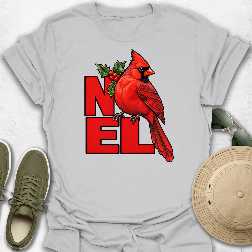 NOEL Cardinal T-Shirt in Ice Grey