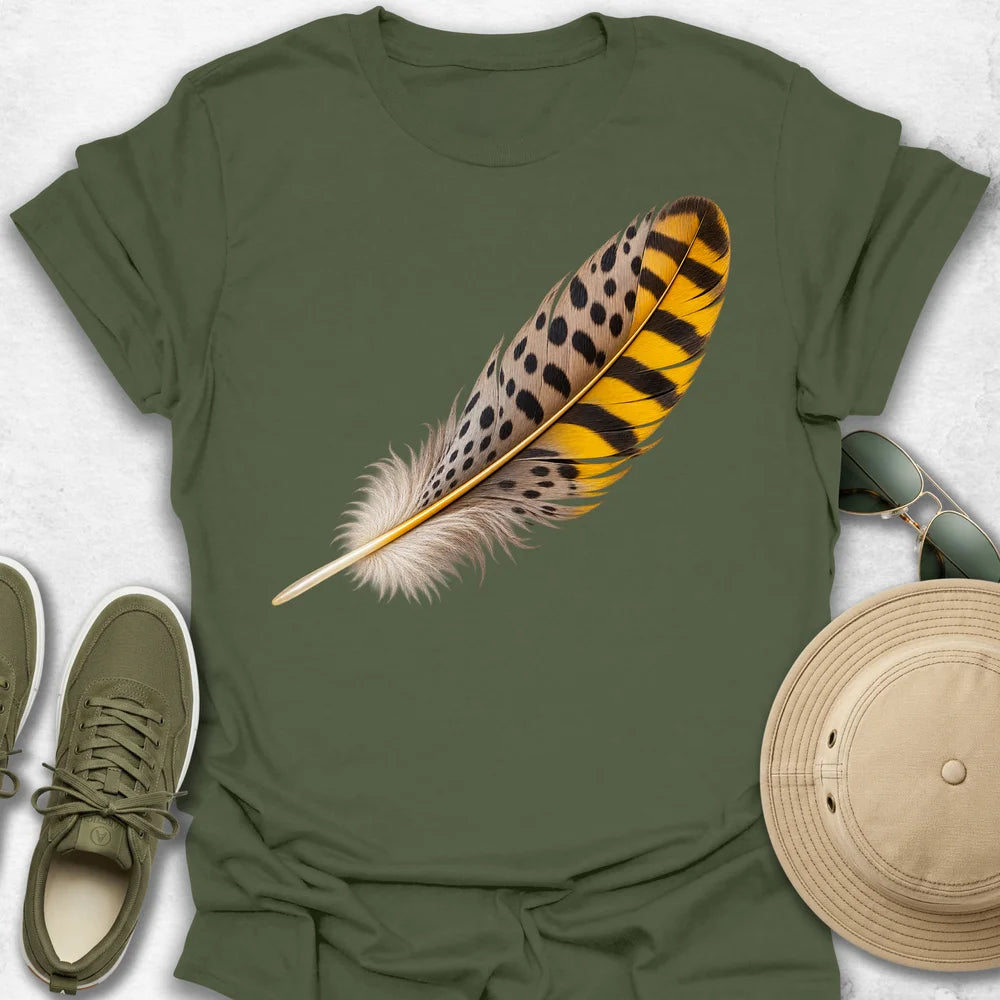 Northern Flicker Feather T-Shirt